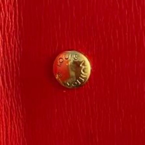 Louis Vuitton Fiery Red Epi Leather Key Wallet EUC - Picture 10 of 14